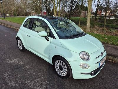 Used Fiat 500 Lounge 2016 Green Hatchback