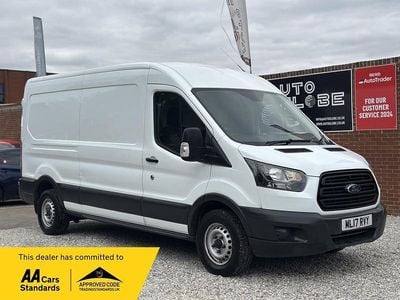 White Used 2017 Ford Transit Van | £11,490 (Fair price)