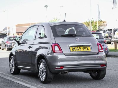 Usado Fiat 500 Lounge 69 HP (50 kW) 2019 Cinzento Citadino