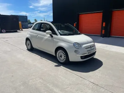 Used Fiat 500 Lounge 69 HP (50 kW) 2013 White Hatchback
