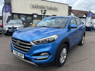 Used Hyundai Tucson SE 136 HP (100 kW) 2018 Blue SUV