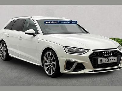 Used Audi A4 S-Line 204 HP (150 kW) 2023 White Estate