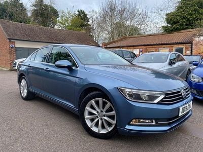Used VW Passat Business 2015 Blue Sedan