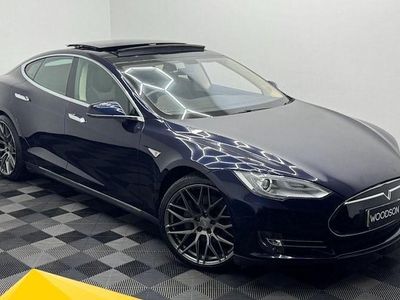 Used Tesla Model S 278 kW (379 HP) 2014 Blue Hatchback