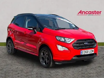 Used Ford Ecosport ST-Line 125 HP (91 kW) 2018 Red SUV