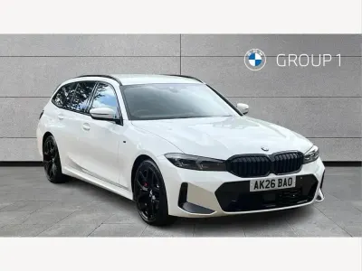 Used BMW 320 M Sport 184 HP (135 kW) 2026 White Estate