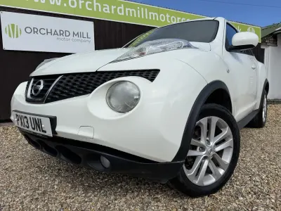 Used Nissan Juke Acenta 110 HP (80 kW) 2013 White SUV