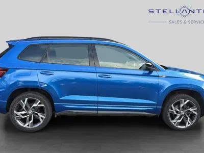 Used Skoda Karoq SportLine 148 HP (108 kW) 2024 Blue SUV