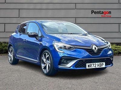Used Renault Clio V RS Line 90 HP (66 kW) 2022 Blue Hatchback