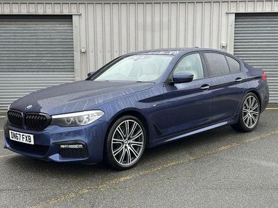 Used BMW 530 M Sport 265 HP (194 kW) 2017 Blue Sedan