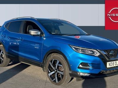 Used Nissan Qashqai Tekna+ 131 HP (96 kW) 2018 Blue SUV