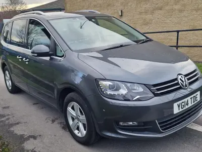 Usado VW Sharan Sportline 2014 Cinzento Monovolume