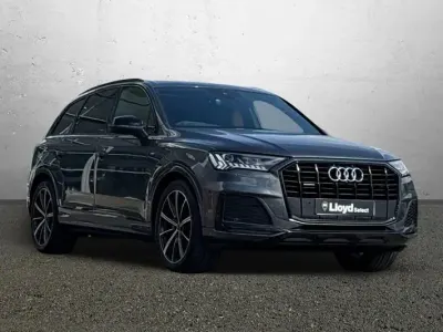 Used Audi Q7 Black Edition 231 HP (169 kW) 2020 Grey SUV