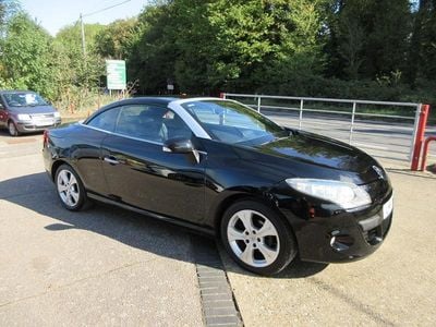 Black Used 2011 Renault Mégane Cabriolet Dynamique Cabriolet | £3,195