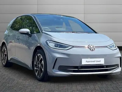 New VW ID.3 Pro 147 kW (201 HP) 2026 Moonstone grey with solid black roof Hatchback