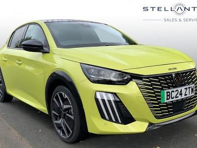 Used Peugeot e-208 GTi 114 kW (156 HP) 2024 Yellow Hatchback