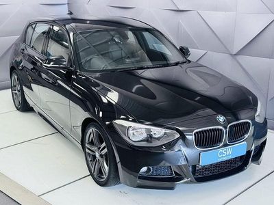 Begagnad BMW 120 M Sport 184 HK (135 kW) 2013 Svart Halvkombi