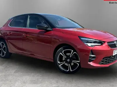 Used Vauxhall Corsa Ultimate 131 HP (96 kW) 2022 Red Hatchback