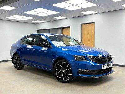 Used Skoda Octavia SportLine 150 HP (110 kW) 2019 Blue Hatchback