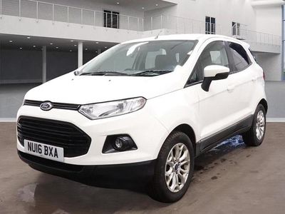 Used Ford Ecosport Zetec 112 HP (82 kW) 2016 White SUV