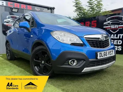 Used Vauxhall Mokka S 136 HP (100 kW) 2016 Blue SUV