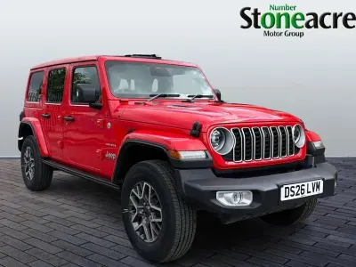 New Jeep Wrangler Sahara 272 HP (200 kW) 2026 Red SUV