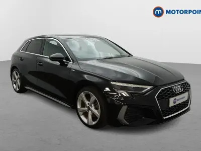 Used Audi A3 S-Line 2022 Black Sedan
