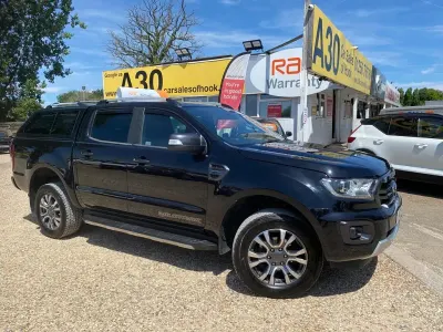 Used Ford Ranger Wildtrack 210 HP (154 kW) 2021 Black Pickup