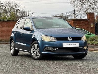 Blue Used 2016 VW Polo Match Hatchback | £10,985 (Fair price)