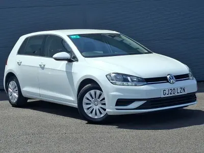 Used VW Golf VII S 115 HP (84 kW) 2020 White Hatchback