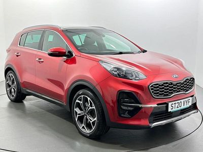 Red Used 2020 Kia Sportage GT-Line S SUV | £11,735 (Fair price)
