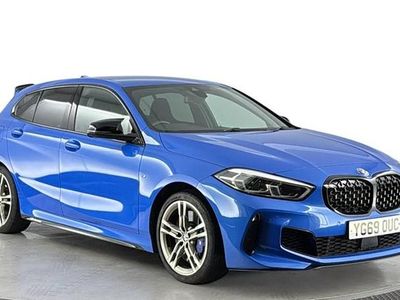 Used BMW M135 Comfort Edition 306 HP (225 kW) 2020 Blue Hatchback