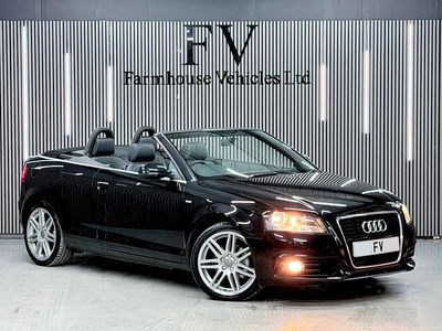 Used Audi A3 Cabriolet S-Line 160 HP (117 kW) 2011 Black Cabriolet