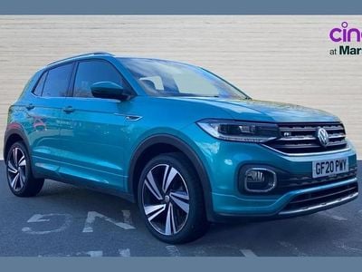 Used VW T-Cross R-line 115 HP (84 kW) 2020 Makena turquoise metallic SUV