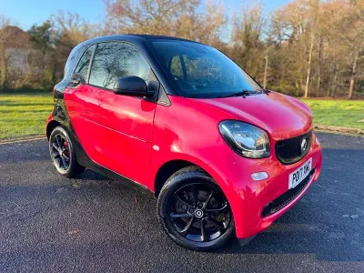Used Smart ForTwo Coupé Passion 71 HP (52 kW) 2017 Black Coupe