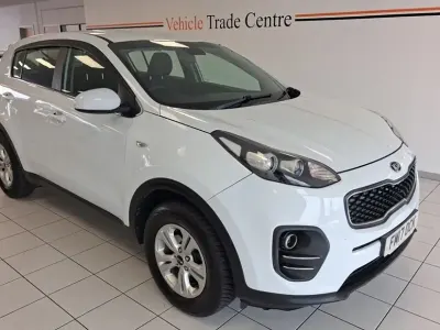 Used Kia Sportage 130 HP (95 kW) 2017 White SUV