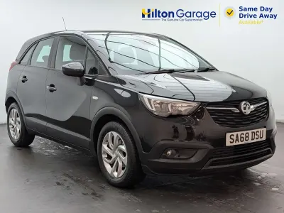 Used Vauxhall Crossland X 81 HP (59 kW) 2018 Black SUV