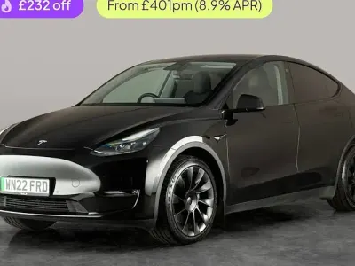 Used Tesla Model Y Long Range AWD 378 kW (514 HP) 2022 Black SUV