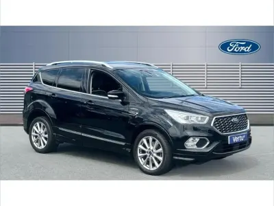 Used Ford Kuga Vignale 150 HP (110 kW) 2018 Black SUV