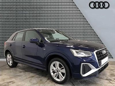 Used Audi Q2 S-Line 147 HP (108 kW) 2022 Blue SUV