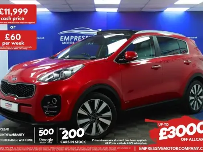 Used Kia Sportage 134 HP (98 kW) 2017 Red SUV