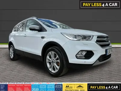 Used Ford Kuga Titanium 150 HP (110 kW) 2017 White SUV