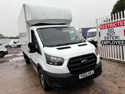 Used Ford Transit 130 HP (95 kW) 2022 White Van