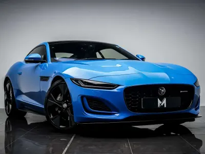 Usado Jaguar F-Type S 300 HP (220 kW) 2021 Azul Coupé