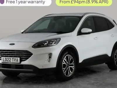Used Ford Kuga Titanium 120 HP (88 kW) 2021 White SUV