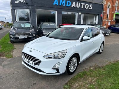 Usado Ford Focus Titanium 125 HP (91 kW) 2019 Branco Citadino