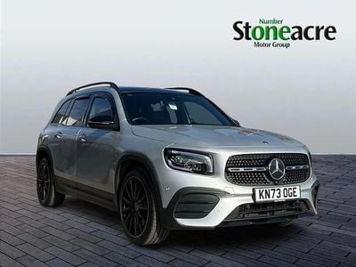 Begagnad Mercedes GLB220 AMG line 187 HK (137 kW) 2023 Silver SUV