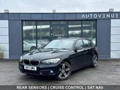 Usado BMW 118 Sport Line 150 HP (110 kW) 2017 Preto Citadino