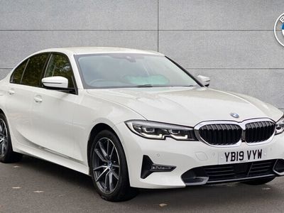 Used BMW 320 Sport Line 187 HP (137 kW) 2019 White Sedan