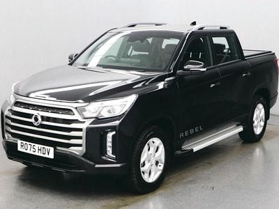 Black New 2025 Ssangyong (KGM) Musso Pickup | £25,990